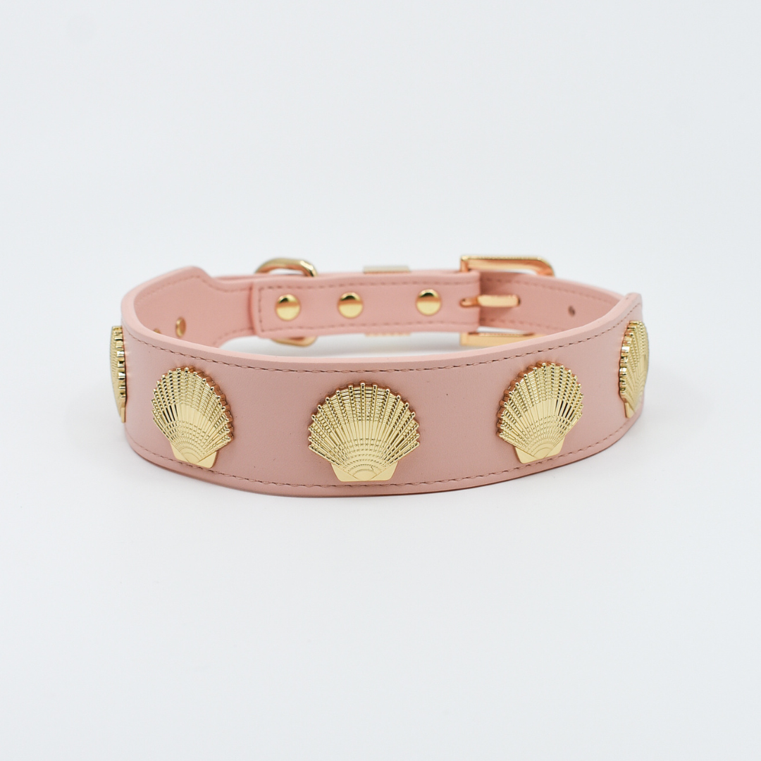 Coastal Collar in Pink & Gold