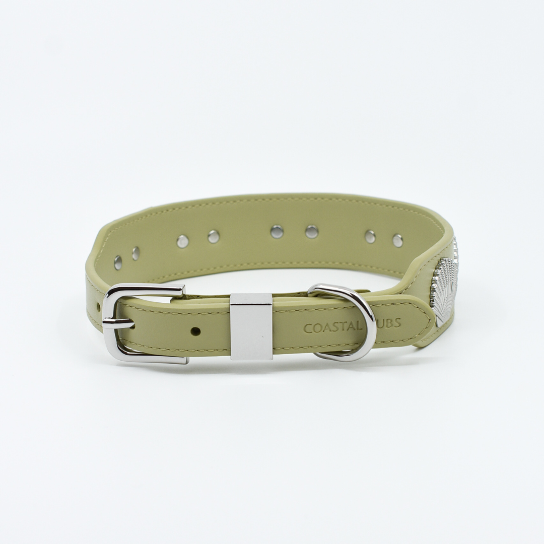 Coastal Collar in Sage & Silver