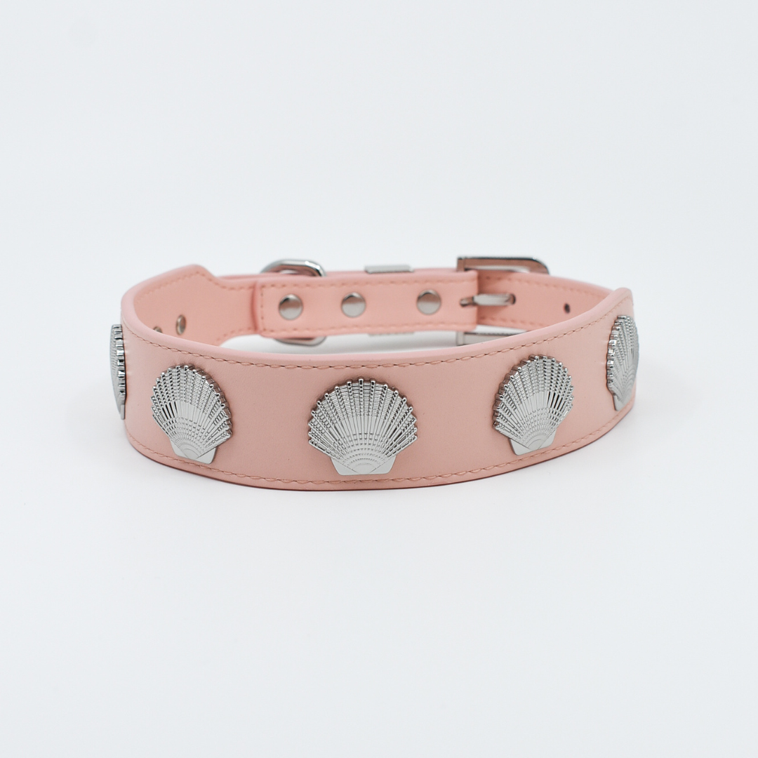 Coastal Collar in Pink & Silver