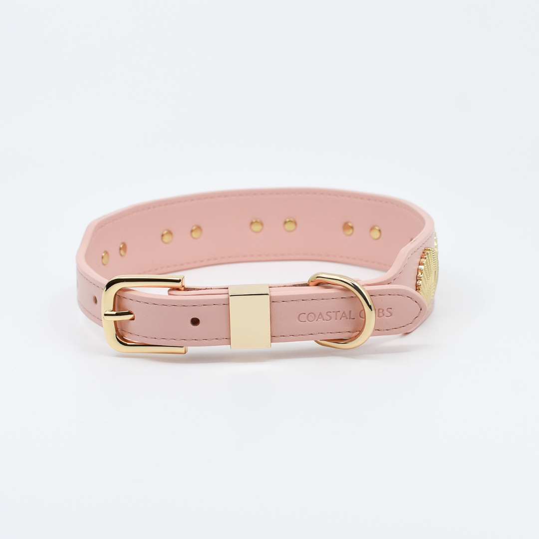 Coastal Collar in Pink & Gold