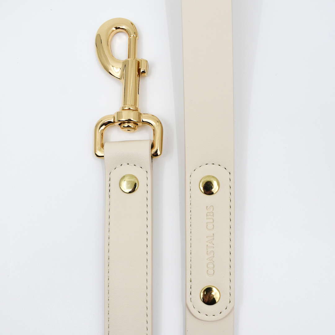 Stud Lead in Beige