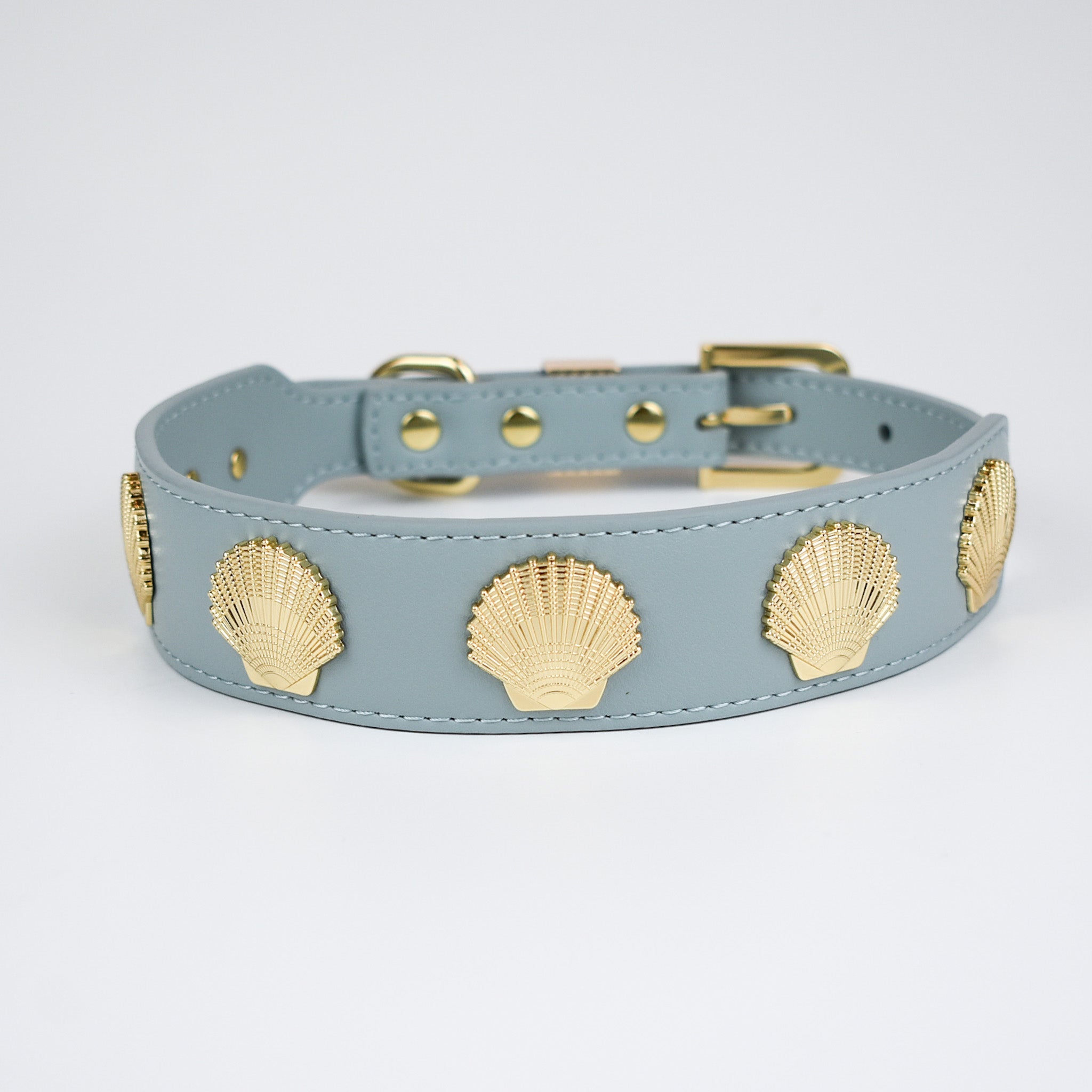 Coastal Collar in Blue & Gold