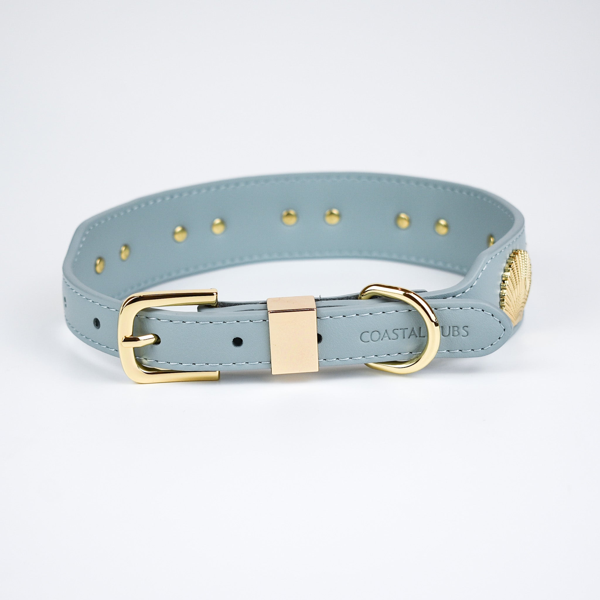 Coastal Collar in Blue & Gold