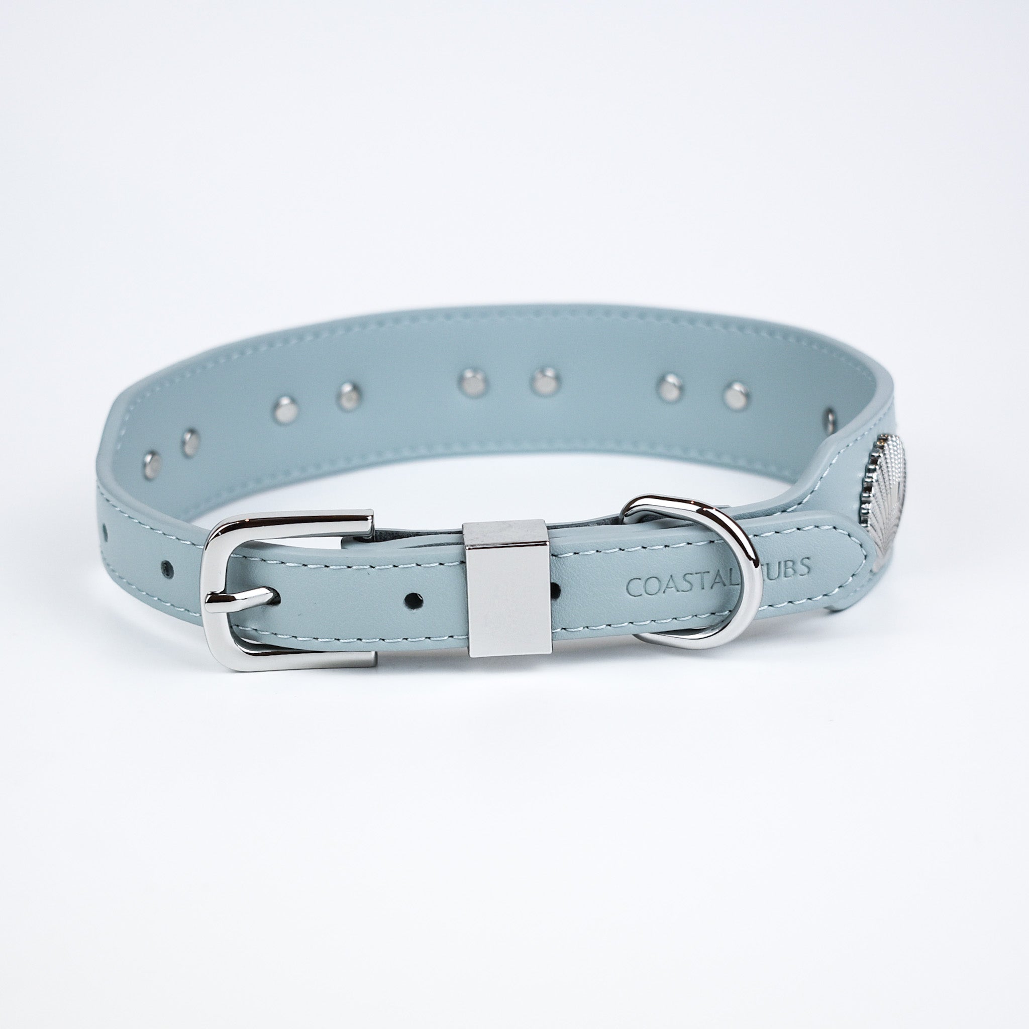 Coastal Collar in Blue & Silver