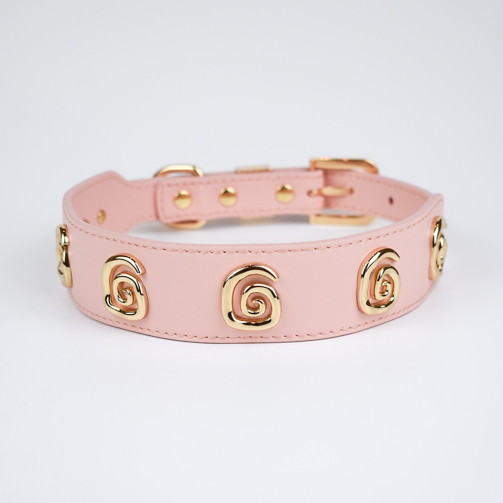 Swirl Collar in Pink & Gold